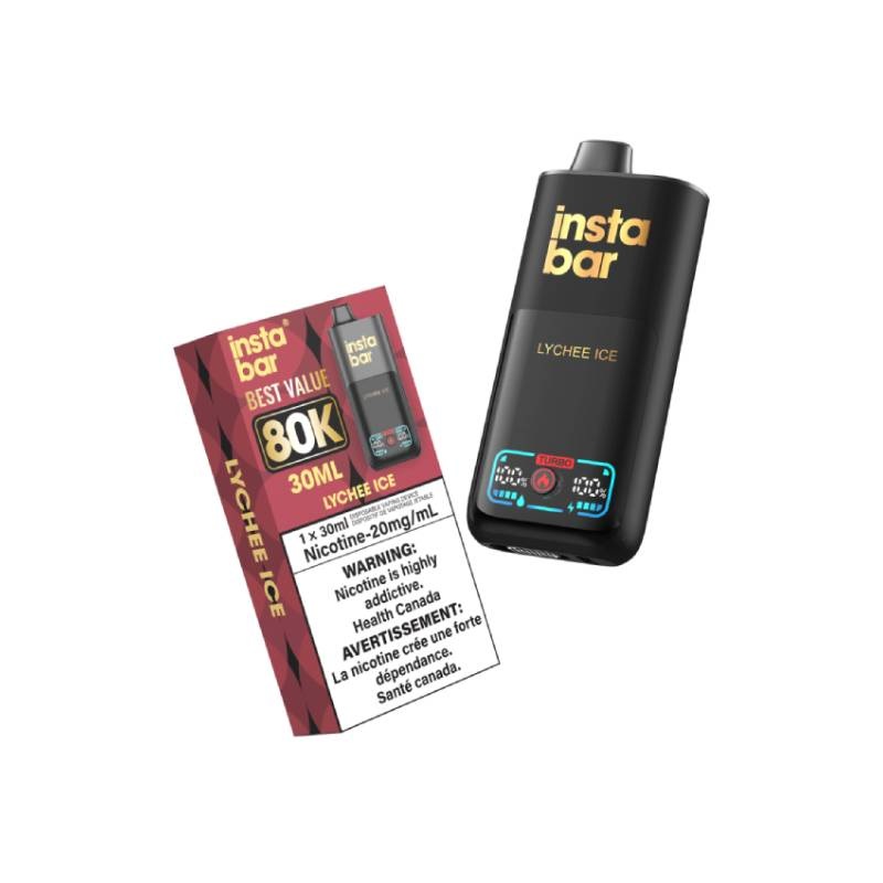Insta Bar 80K Disposable Vape – Lychee Ice