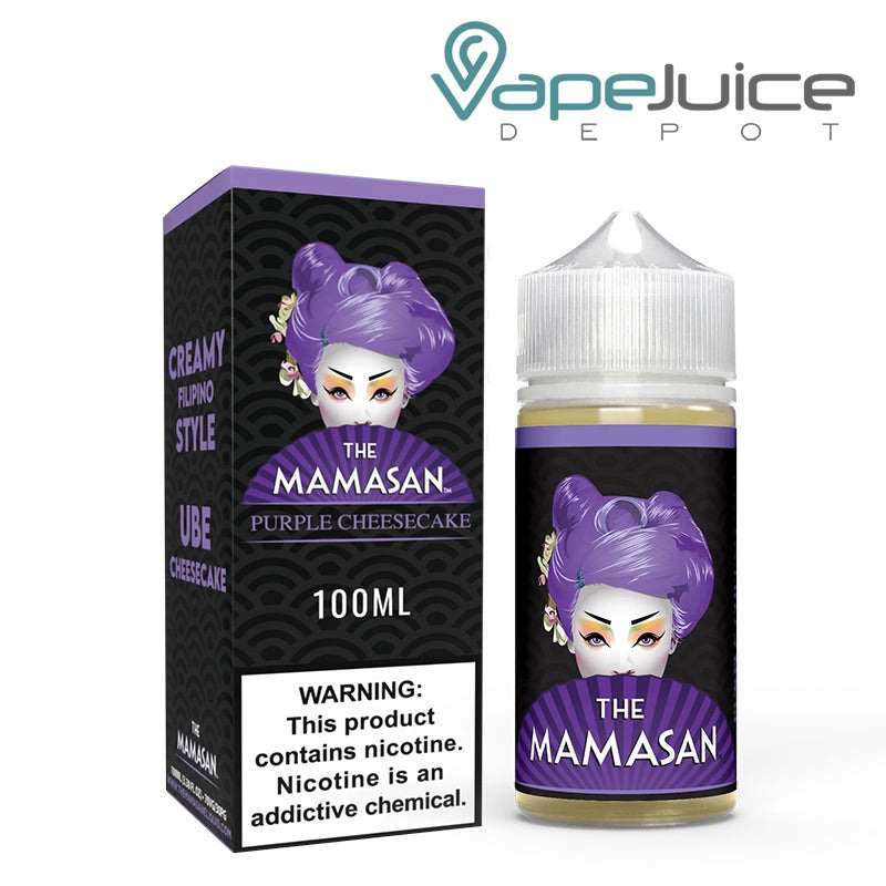 Purple Cheesecake The Mamasan eLiquid 100ml