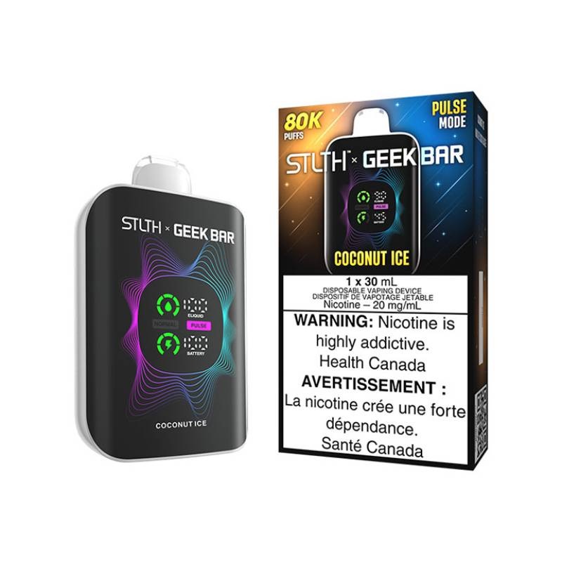 STLTH x GeekBar 80K Disposable Vape – Coconut Ice