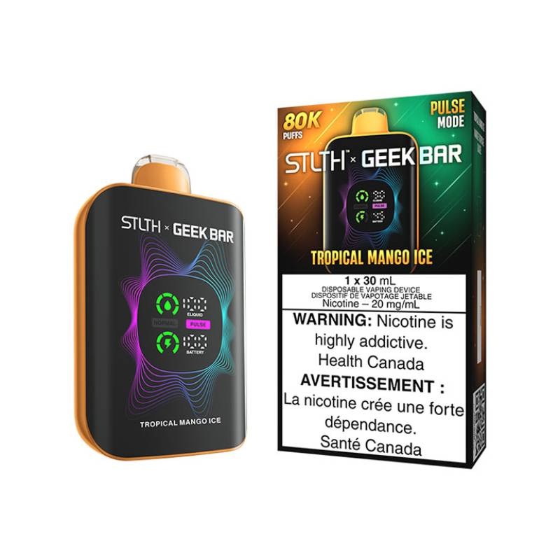 STLTH x GeekBar 80K Disposable Vape – Tropical Mango Ice