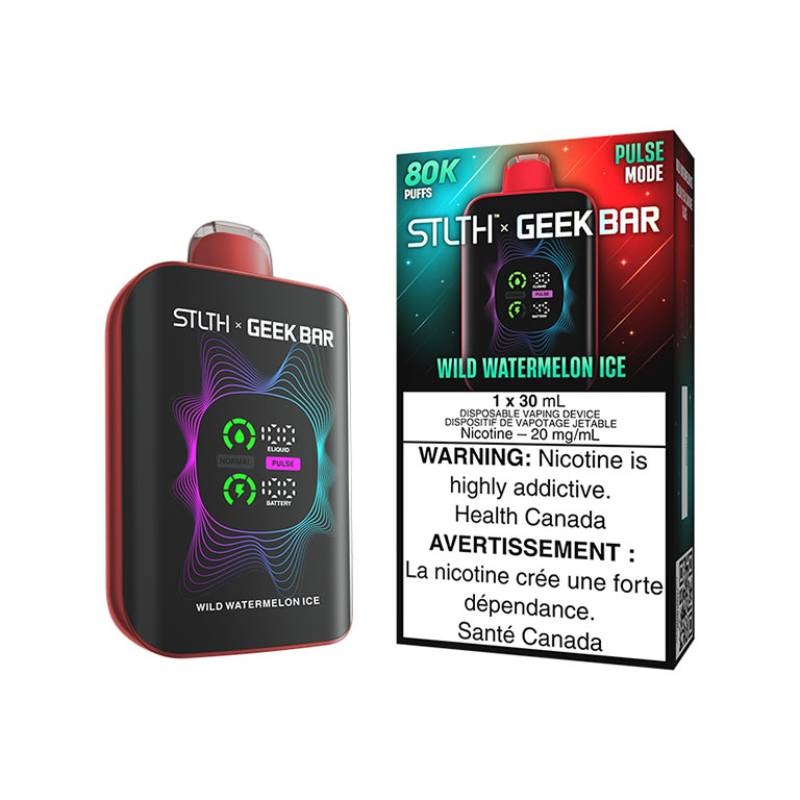 STLTH x GeekBar 80K Disposable Vape – Wild Watermelon Ice