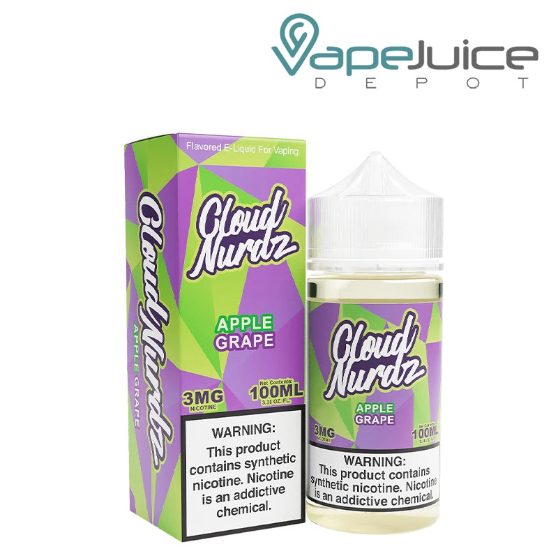 Apple Grape Cloud Nurdz eLiquid 100ml
