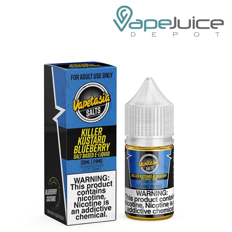 Killer Kustard Blueberry Vapetasia Salts 30ml
