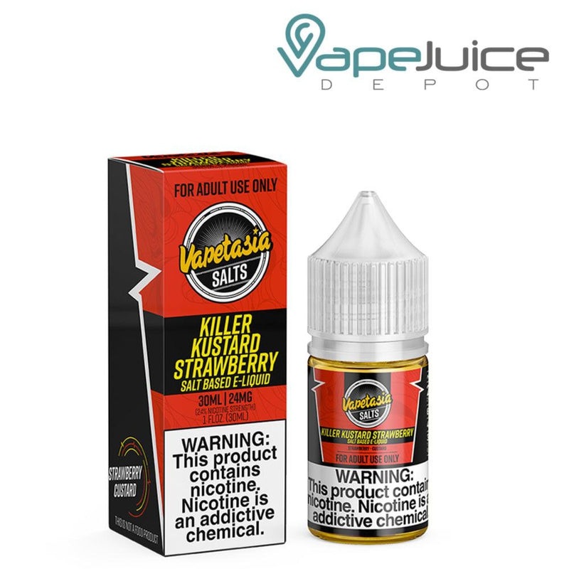 Killer Kustard Strawberry Vapetasia Salts 30ml