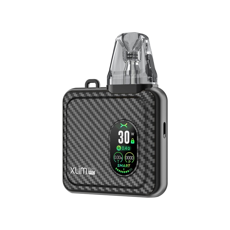 OXVA XLIM SQ Pro Kit|Black Carbon|Gold Carbon|Gunmetal Wood|Bronze Wood|Mauve White|Gentle Blue|Pastel Pink|Spring White|Black Leather|Brown Leather|Green Leather|Blue Leather