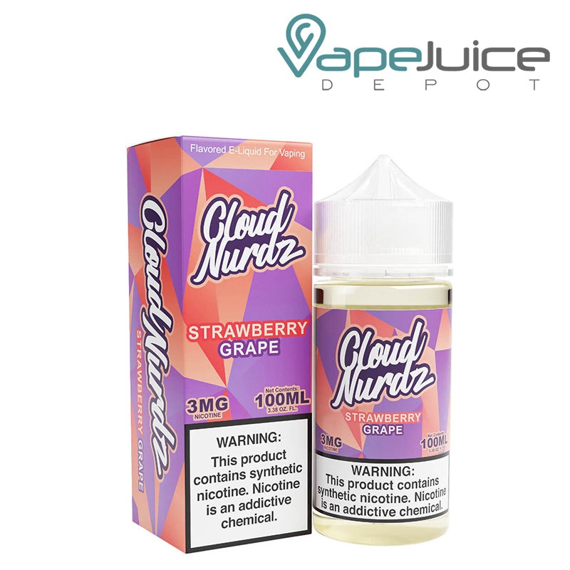 Strawberry Grape Cloud Nurdz eLiquid 100ml