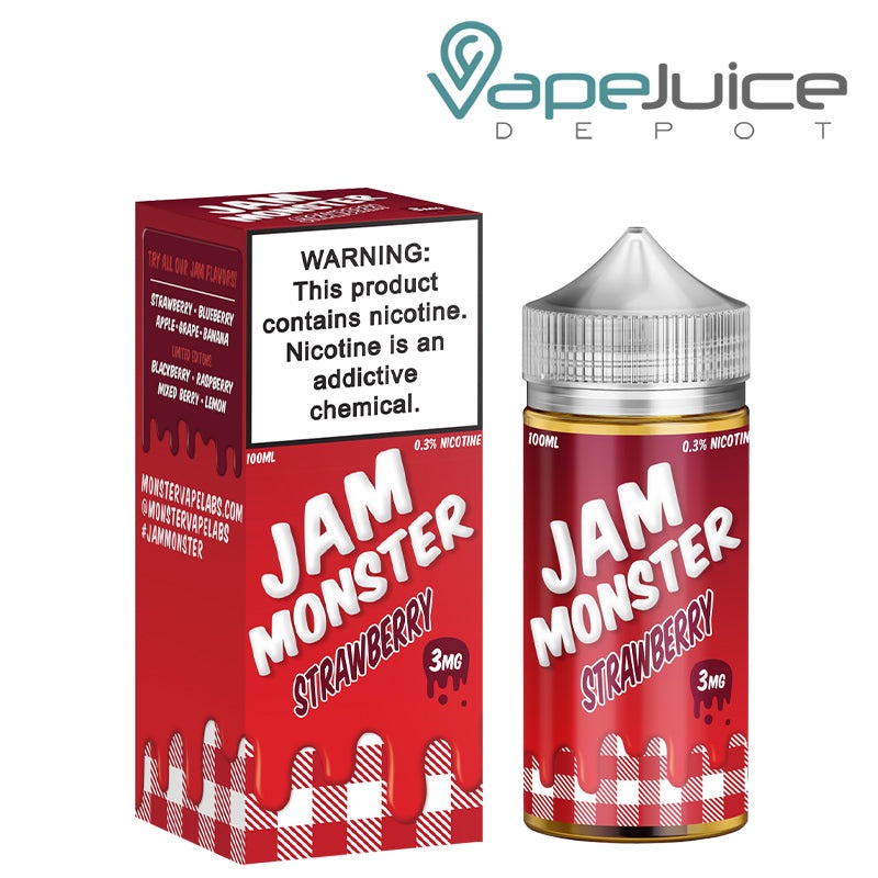Strawberry Jam Monster eLiquid 100ml