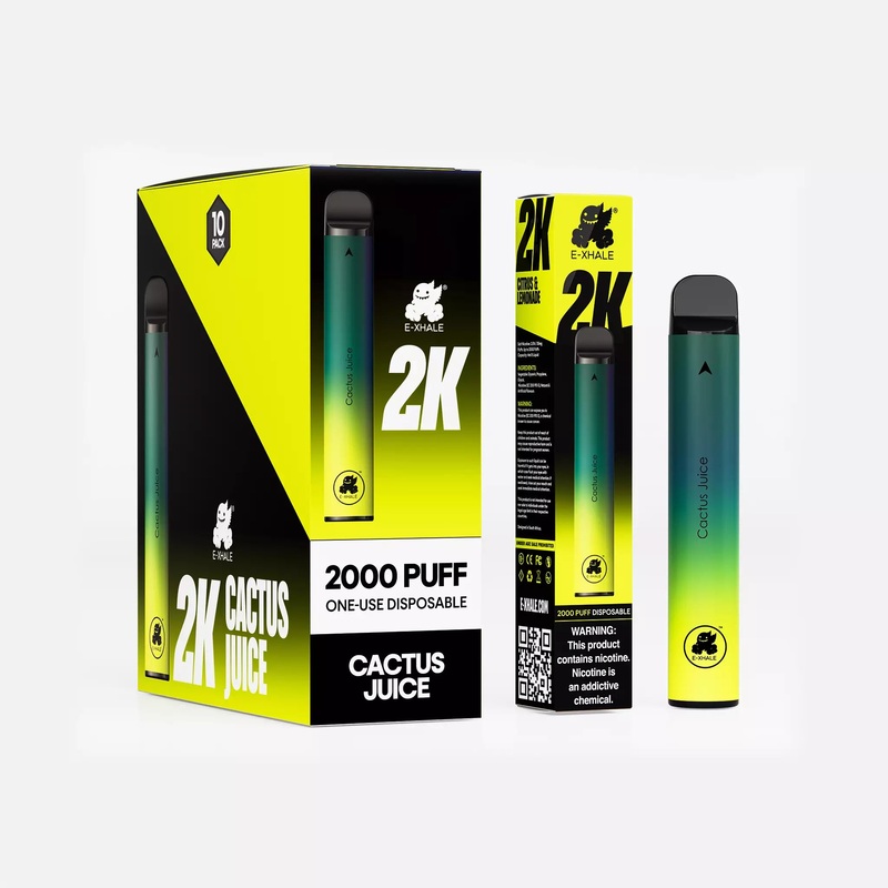2K Cactus Juice 3.5%/35mg – Single-Use Disposable: 10 Pack