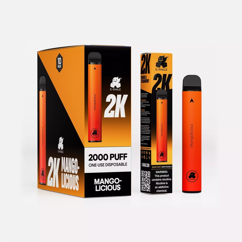2K Mangolicious 3.5%/35mg – Single-Use Disposable: 10 Pack