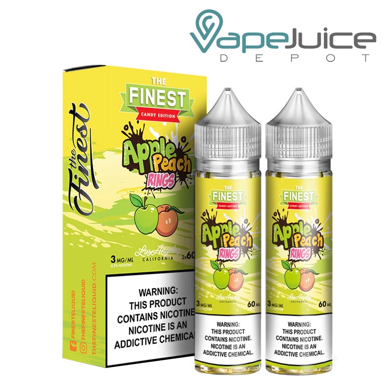 Apple Peach Sour Finest Sweet & Sour 120ml