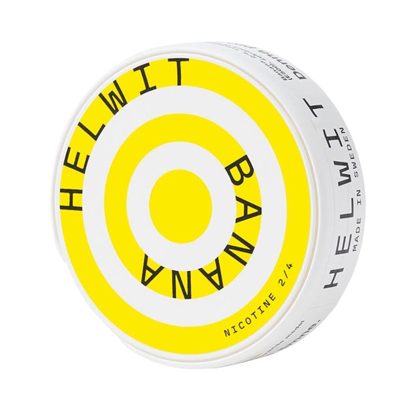 HELWIT Nicotine Pouches|Banana|Blueberry|Cherry|Cola|Menthol|Mint|Mocha|Orange|Violet|7 MG/G|Extra Strong – 15 MG/G|9 MG/G|12 MG/G
