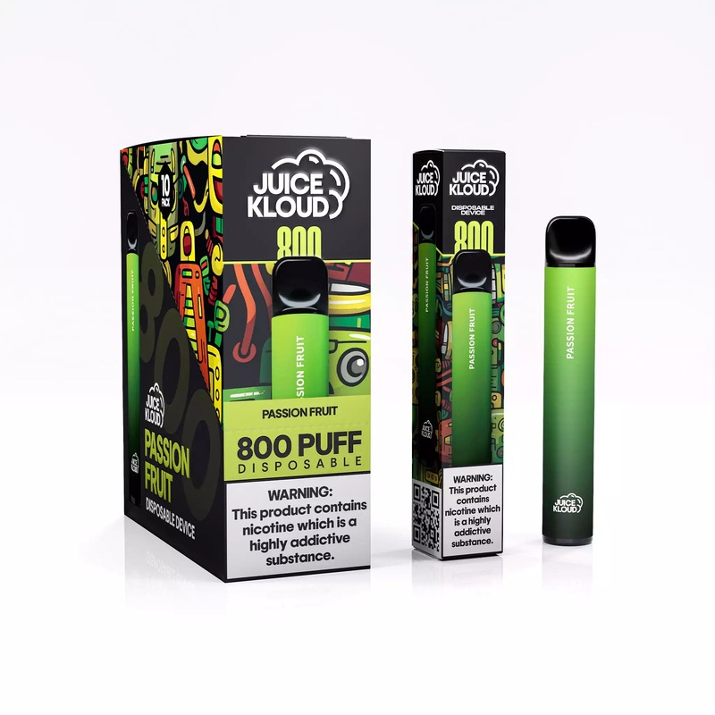 JK800 Passionfruit 2%/20mg – Single-Use Disposable: 10 Pack