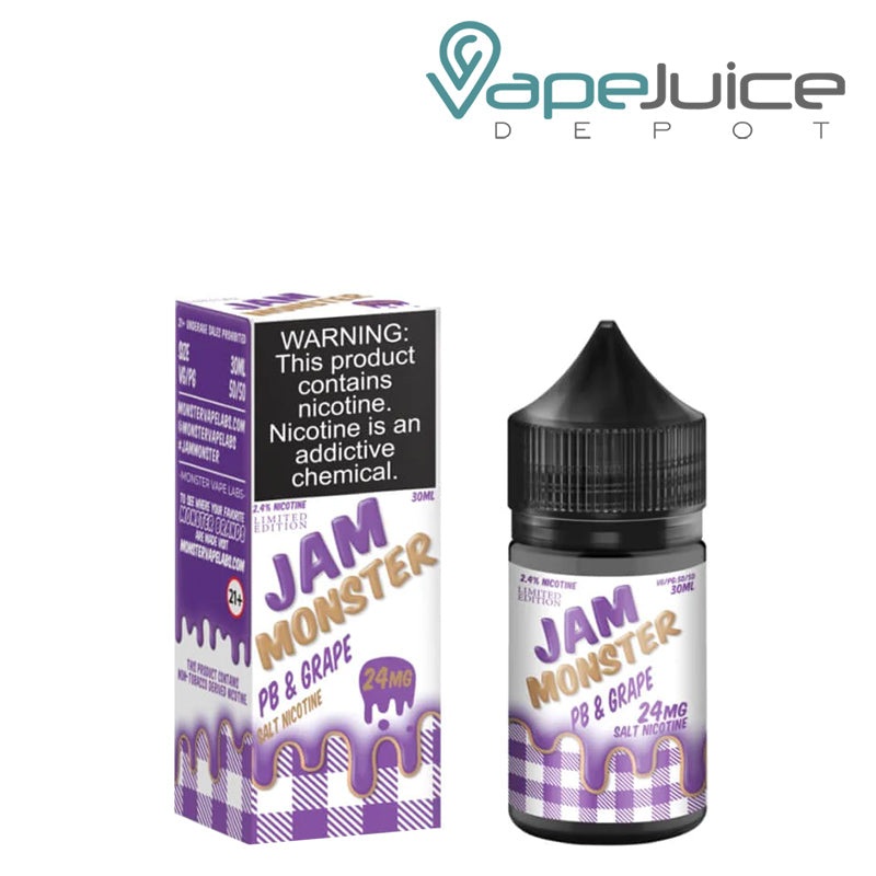 PB & Jam Monster Grape Nicotine Salt 30ml