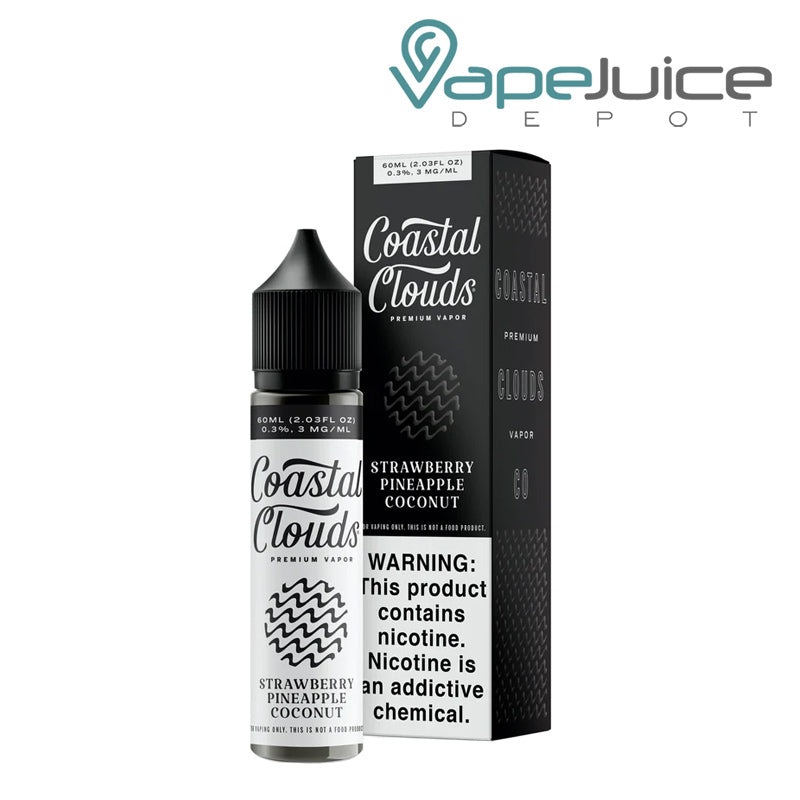 Strawberry Pineapple Coconut Coastal Clouds 60ml