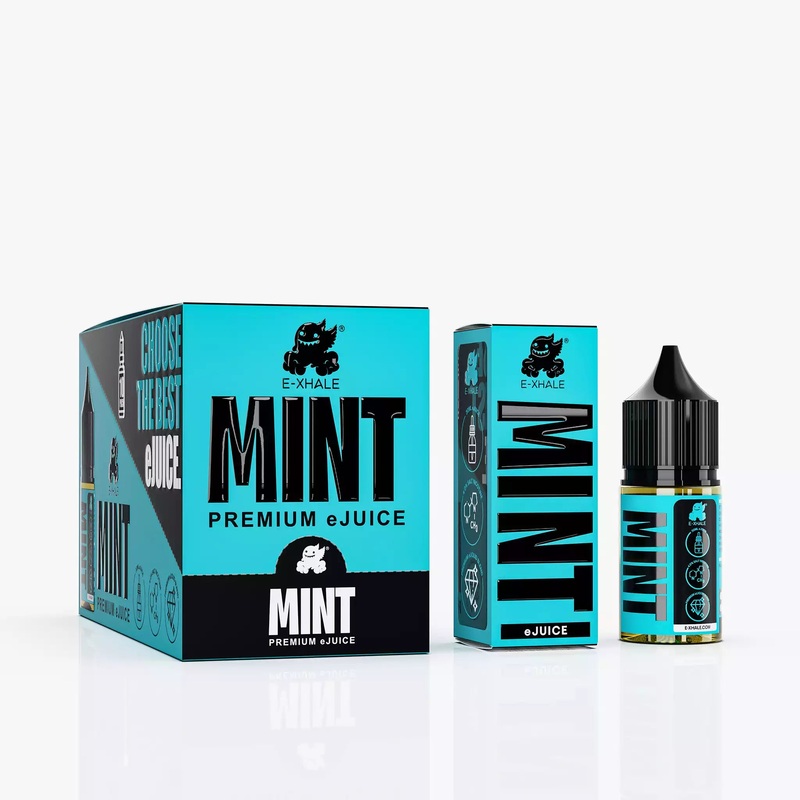 30ml Mint eJuice 4%/40mg: 10 Pack