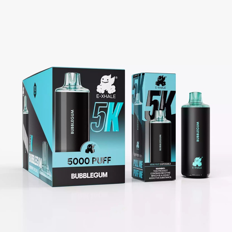 5K Bubblegum 5%/50mg: 10 Pack