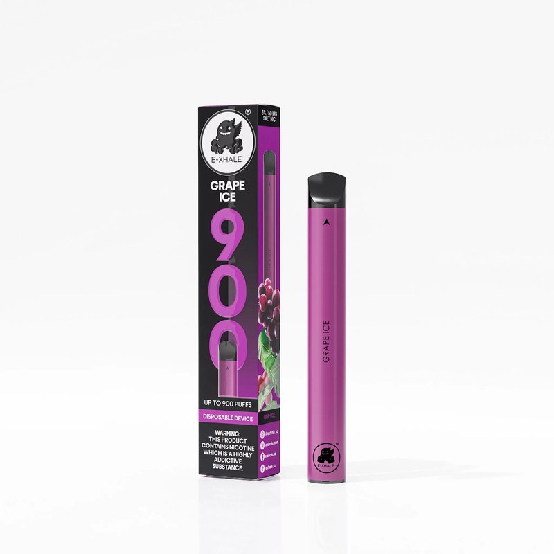 900 Grape Ice 5% – Single-Use Disposable Vape