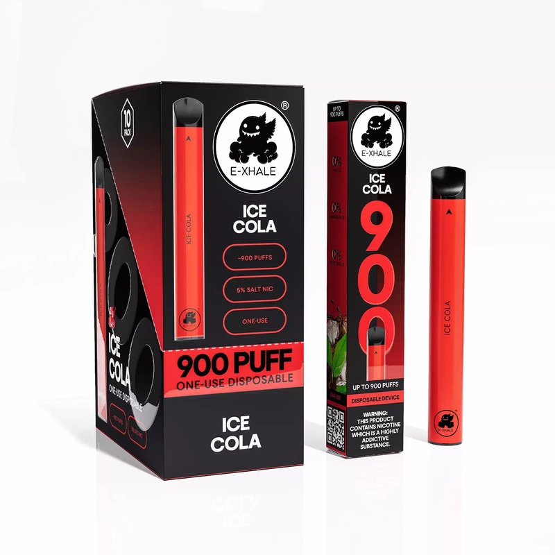 900 Ice Cola 5%/50mg – Single-Use Disposable: 10 Pack
