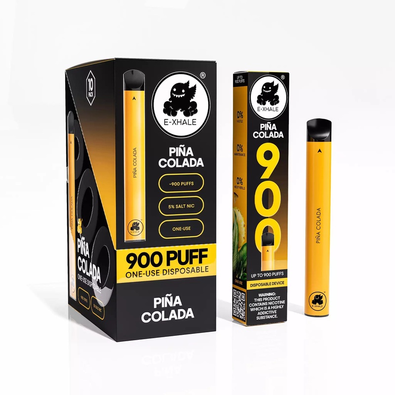 900 Pia Colada 5%/50mg – Single-Use Disposable: 10 Pack