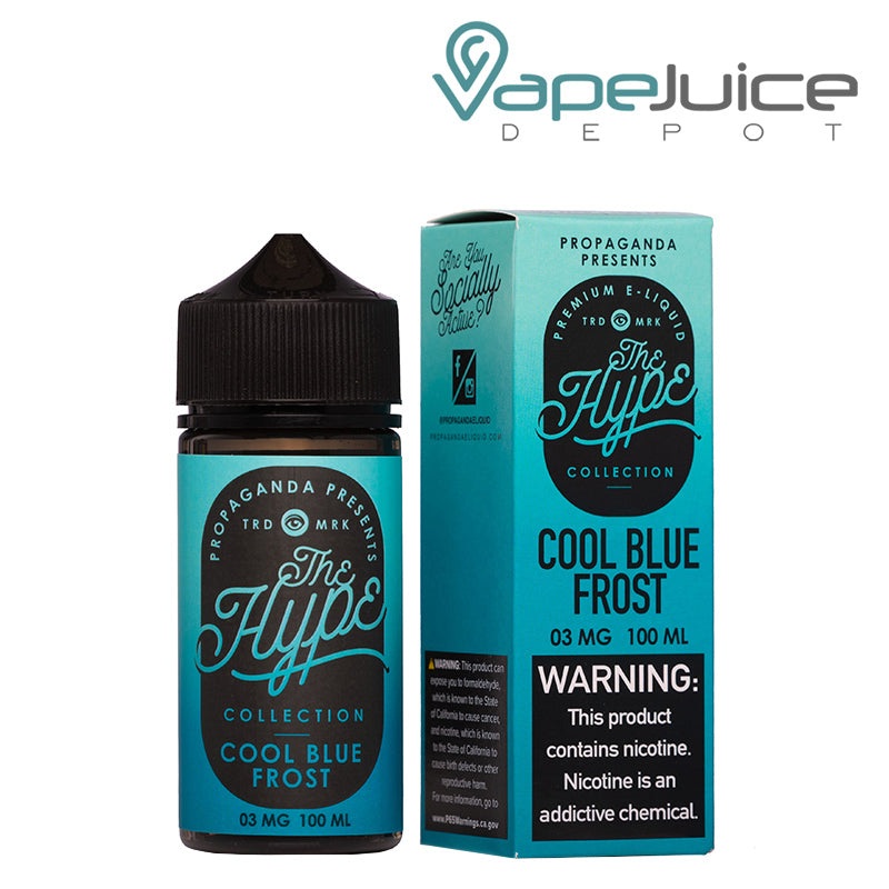 COOL BLUE FROST Propaganda The Hype eLiquid 100ml