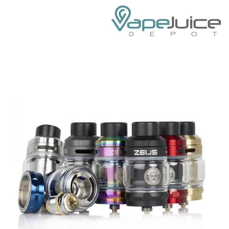 GeekVape Zeus Sub Ohm Tank|Stainless Steel|Red|Gold|Blue|Gunmetal|Rainbow|Black