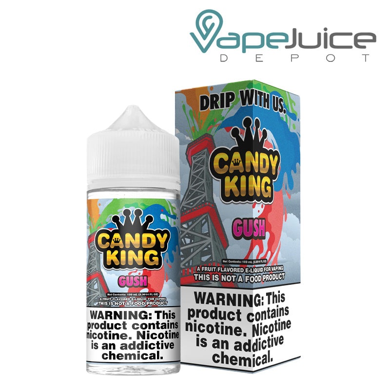 Gush Candy King eLiquid 100ml|100ml|0mg|3mg|6mg