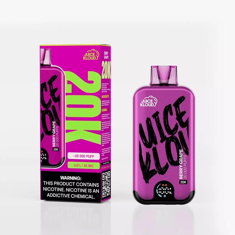 JK20K Berry Grape 3.5% – Rechargeable Disposable Vape Device