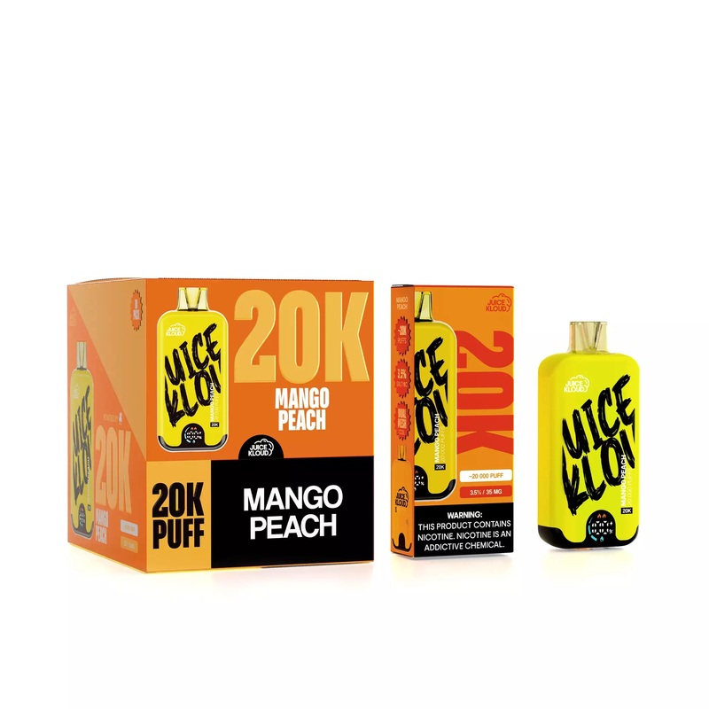 JK20K Mango Peach 3.5%/35mg – Rechargeable Disposable: 10 Pack