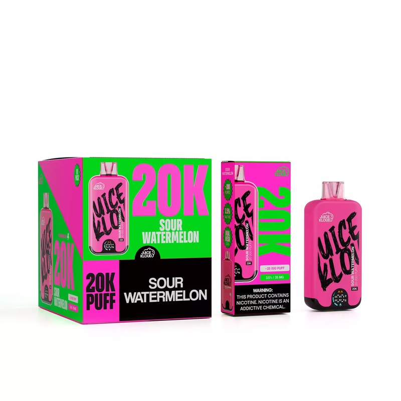 JK20K Sour Watermelon 3.5%/35mg – Rechargeable Disposable: 10 Pack