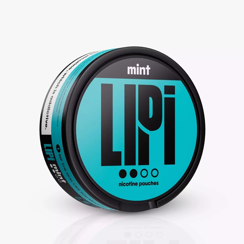 LIPI Mint Nicotine Pouches – 6mg/0.6% per pouch: 15 Pouches