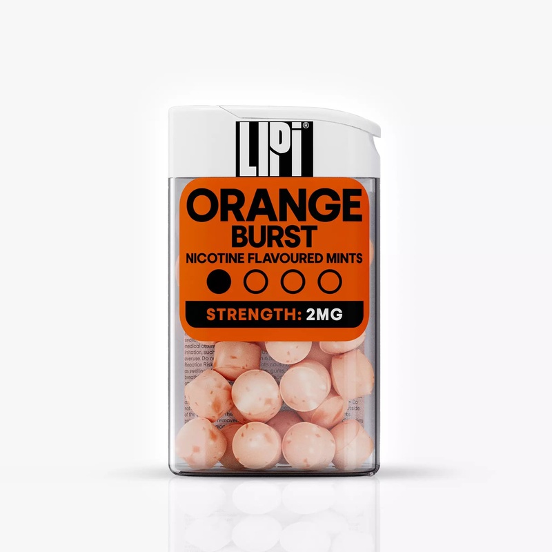 Nic Mints: Orange Burst 2mg