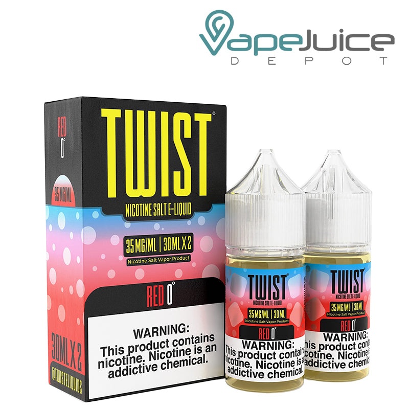 Red 0 Twist Salt E-Liquid 60ml