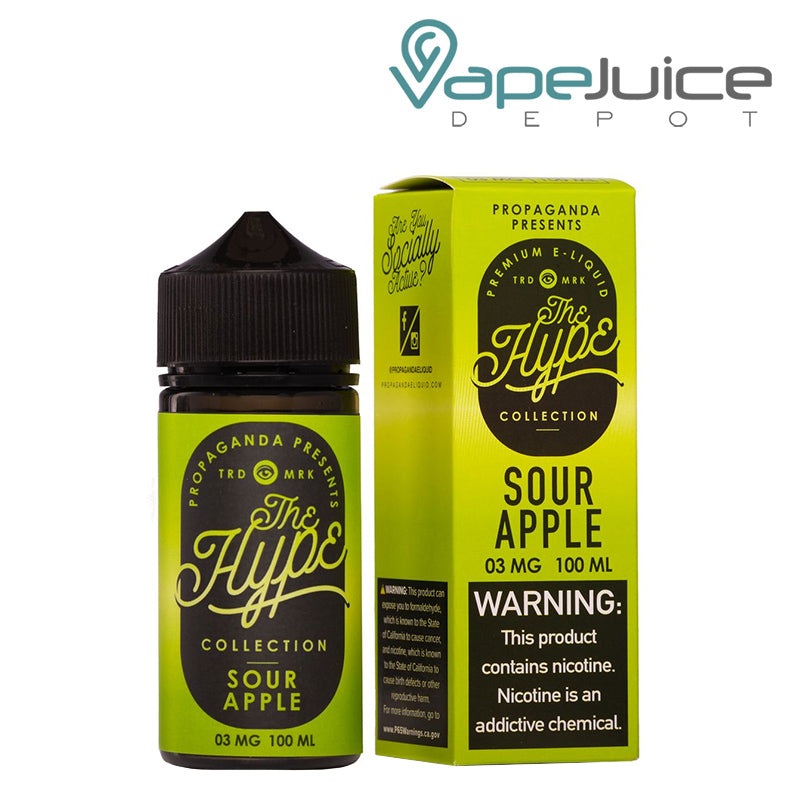 SOUR APPLE DUST Propaganda The Hype eLiquid 100ml