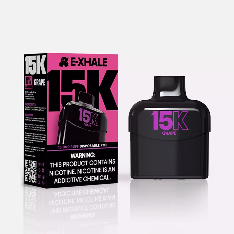 15K Grape 5%/50mg – Disposable Pod