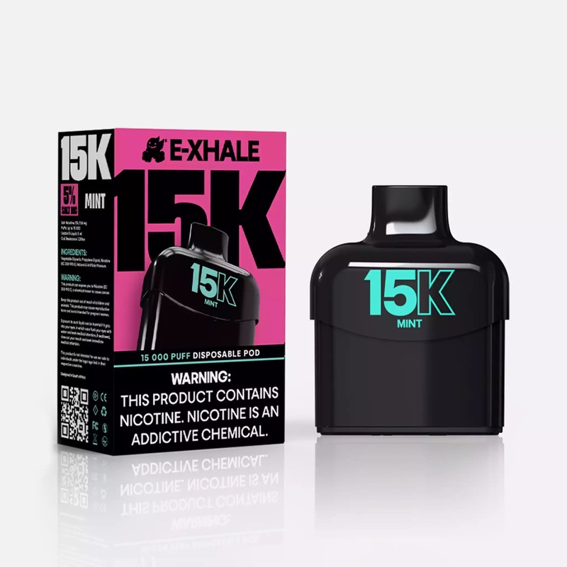 15K Mint 5%/50mg – Disposable Pod