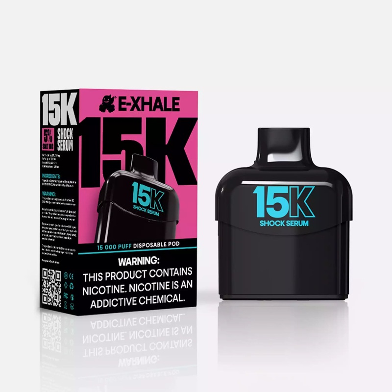 15K Shock Serum 5%/50mg – Disposable Pod
