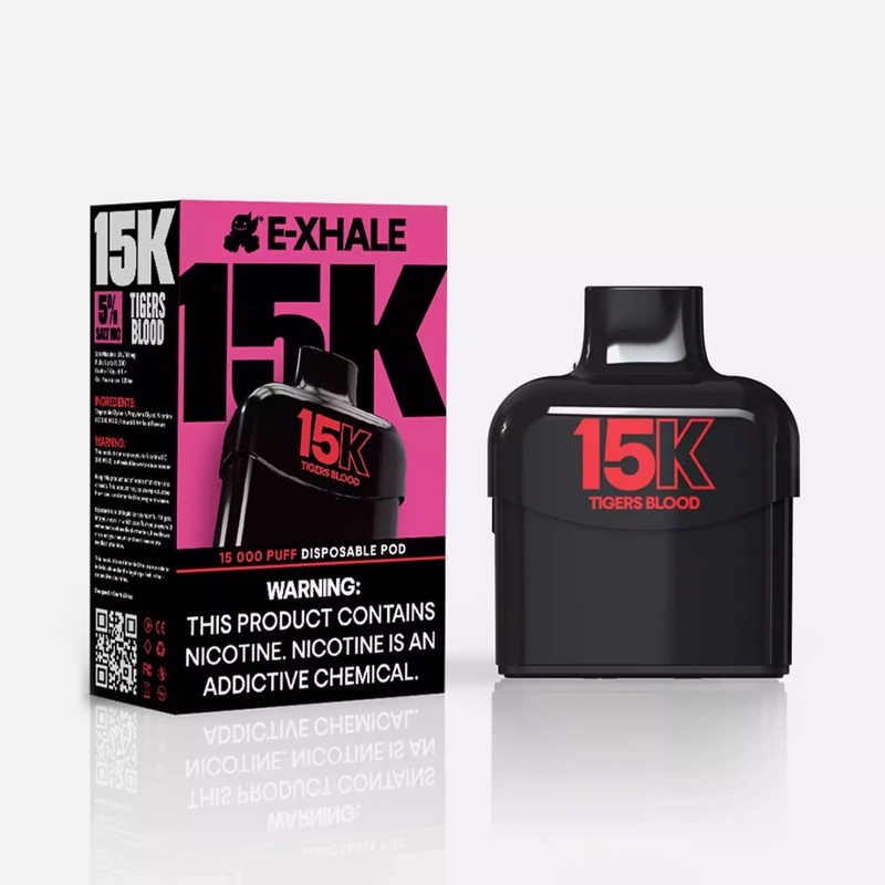 15K Tigers Blood 5%/50mg – Disposable Pod