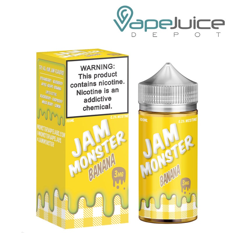 Banana Jam Monster eLiquid 100ml