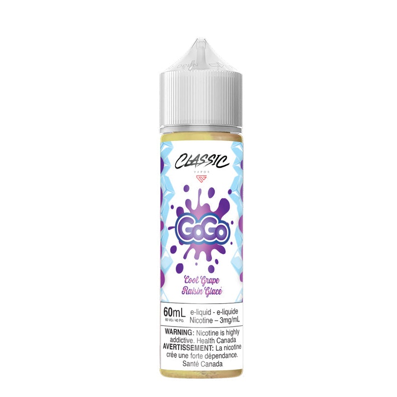 Cool Grape 60ml by Gogo Juice|0mg Federal Stamp|3mg Federal Stamp|6mg Federal Stamp|12mg Federal Stamp|0mg Ontario|3mg Ontario|6mg Ontario|12mg Ontario|12mg Alberta|6mg Alberta|3mg Alberta|0mg Alberta|12mg Manitoba|6mg Manitoba|3mg Manitoba|0mg Manitoba