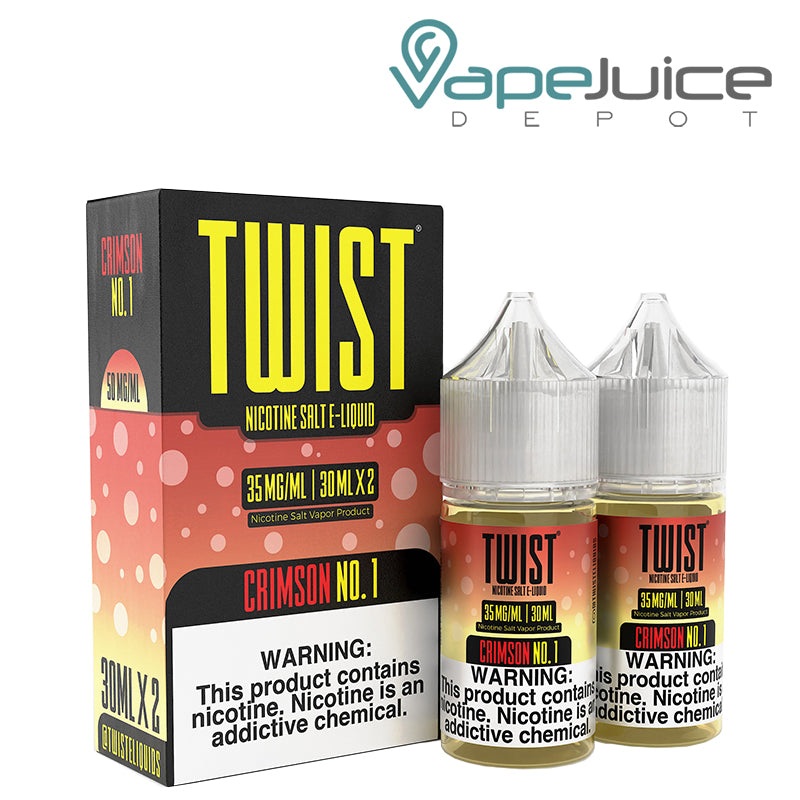 Crimson No 1 Twist Salt E-Liquid 60ml