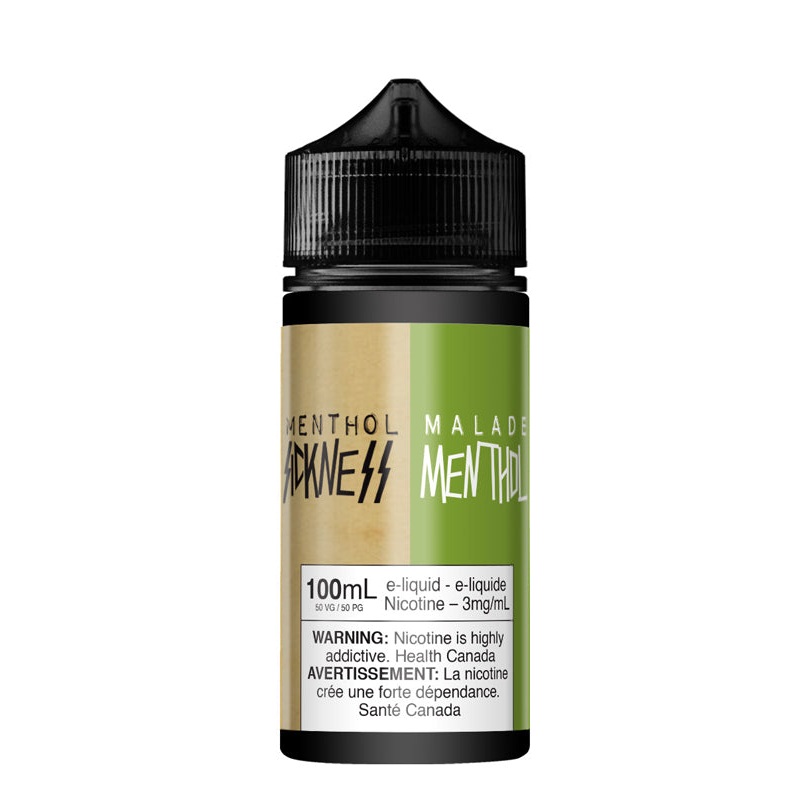 Menthol Sickness 100ml By Vapeur Express