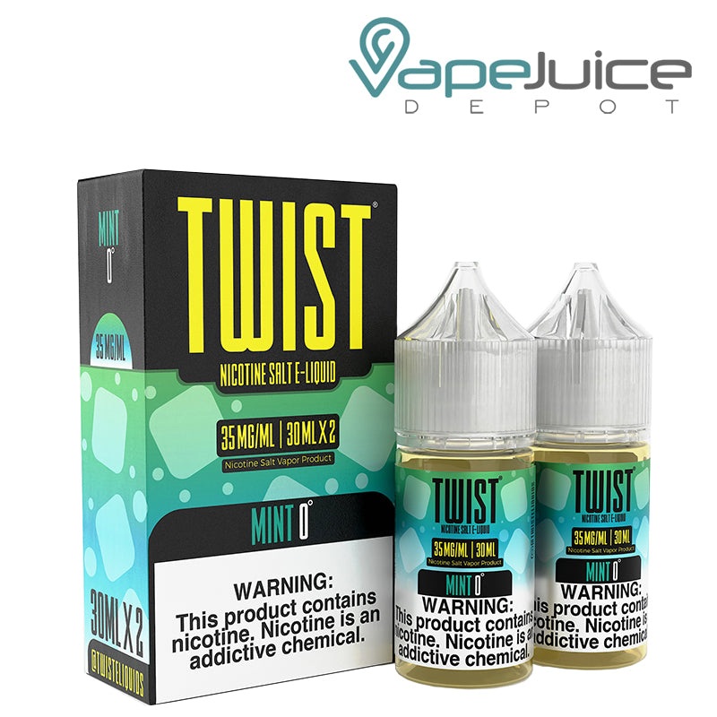 Mint 0 Twist Salt E-Liquid 60ml