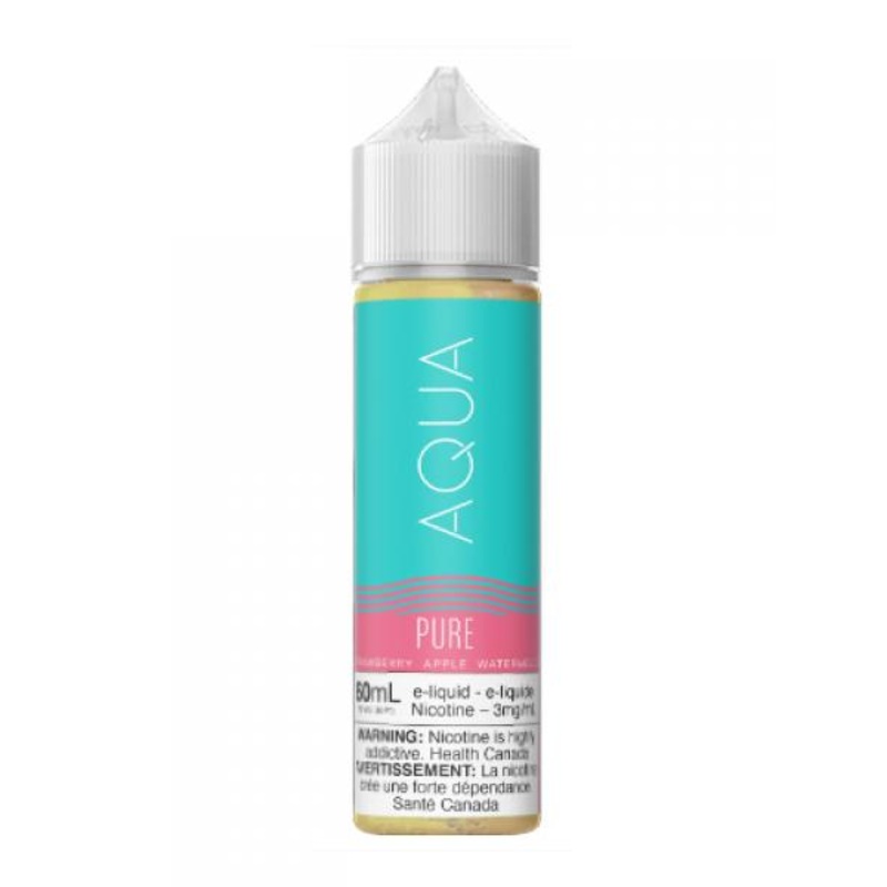 Pure 60ml by Aqua|3mg Federal Stamp|6mg Federal Stamp|3mg Ontario|6mg Ontario|6mg Alberta|3mg Alberta|6mg Manitoba|3mg Manitoba