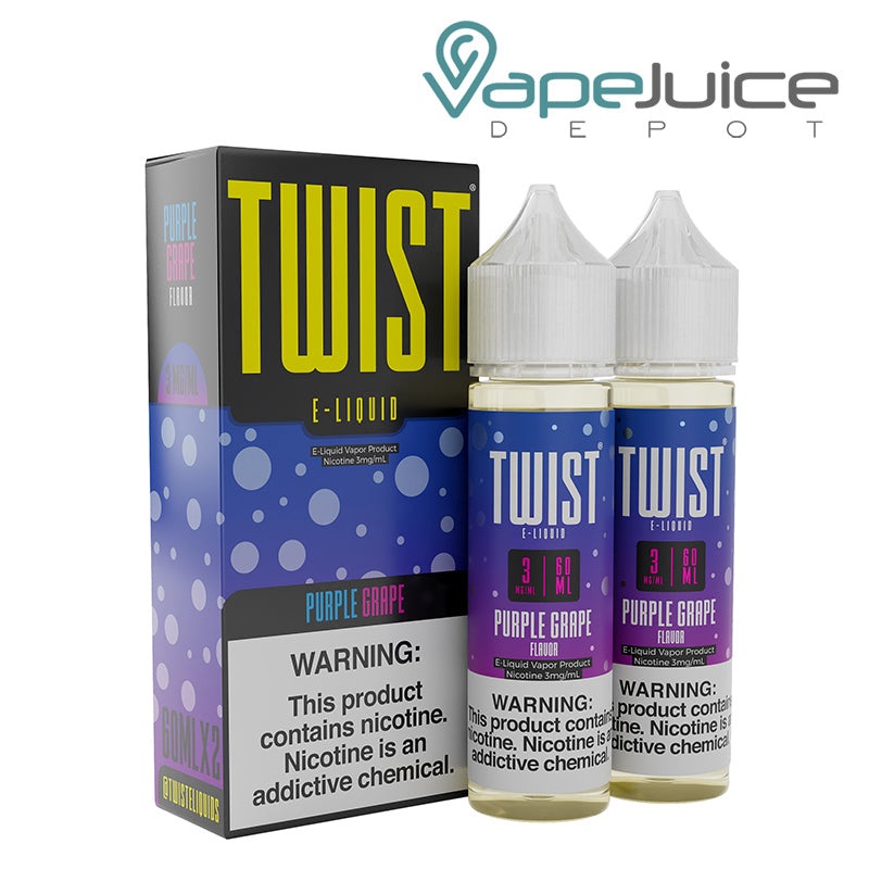 Purple Grape Twist E-Liquid 120ml