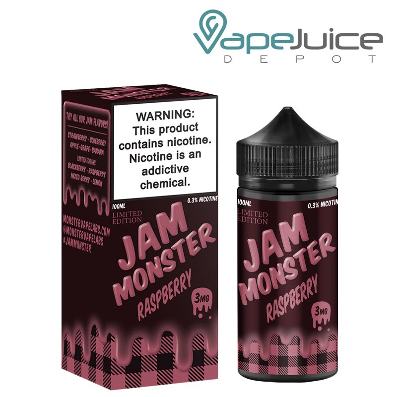 Raspberry Jam Monster eLiquid 100ml