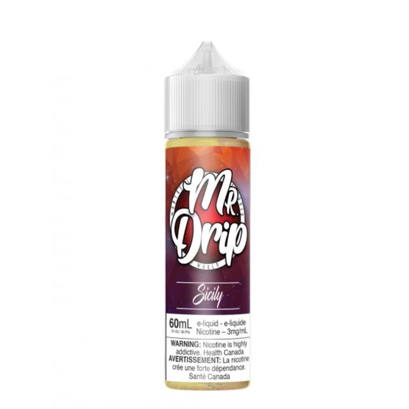 Sicily 60ml by Mr. Drip|3mg Federal Stamp|6mg Federal Stamp|3mg Ontario|6mg Ontario|3mg Manitoba|6mg Manitoba|3mg Alberta|6mg Alberta