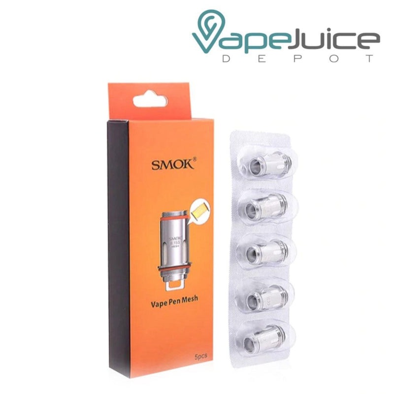 SMOK Vape Pen Mesh Coils|0.25ohm Mesh Coil | 5-Pack|0.6ohm DC Coil | 5-Pack|0.15ohm Strip Coil | 5-Pack