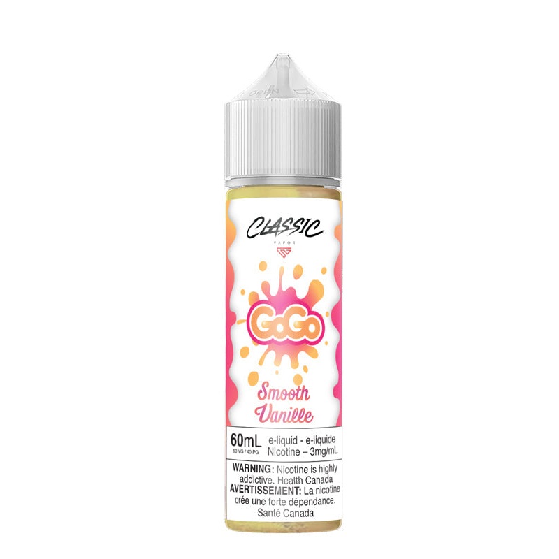 Smooth 60ml by Gogo Juice|3mg Federal Stamp|6mg Federal Stamp|12mg Federal Stamp|0mg Ontario|3mg Ontario|6mg Ontario|12mg Ontario|12mg Alberta|6mg Alberta|3mg Alberta|0mg Alberta|12mg Manitoba|6mg Manitoba|3mg Manitoba|0mg Manitoba