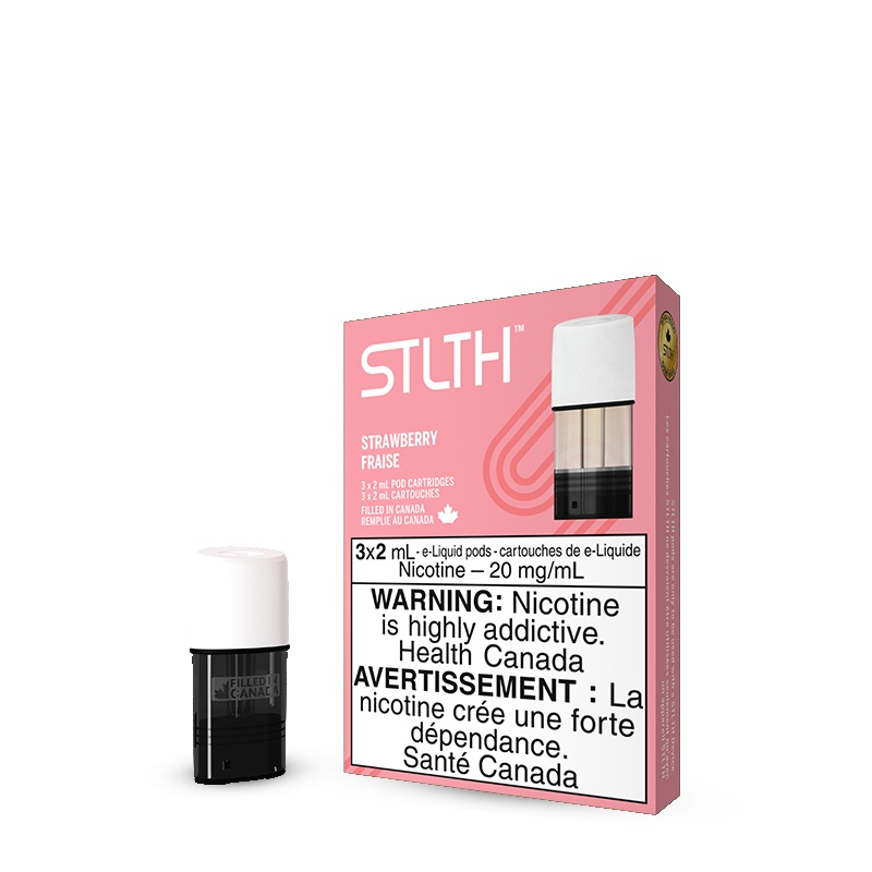Strawberry by STLTH (3 Pack)|20mg Federal Stamp|20mg Ontario