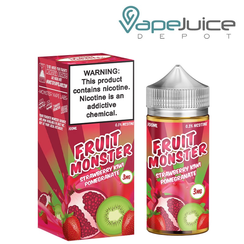 Strawberry Kiwi Pomegranate Fruit Monster 100ml